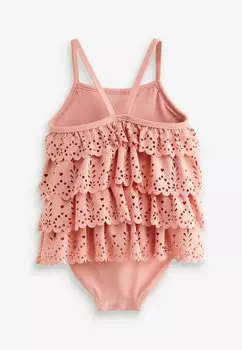 Купальник Broderie Ruffle Next, розовый
