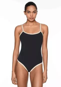 Купальник CONTRAST TRIM OYSHO, цвет black