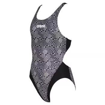 Купальник для девочки g kikko jr swim tech back Arena, черный