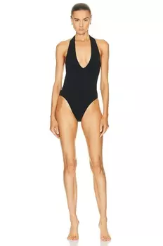 Купальник Eterne Amelia Halter One Piece, черный