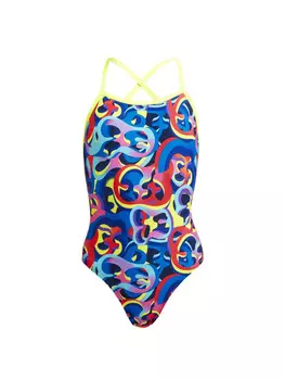 Купальник Funkita Badeanzug Organica Bunt, красочный