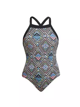 Купальник Funkita Badeanzug Sky Hi Weave Please, красочный
