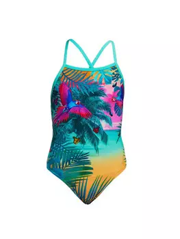 Купальник Funkita Badeanzug The Beach, зеленый
