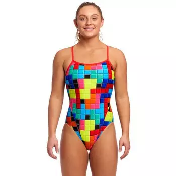 Купальник Funkita Single Strap, разноцветный