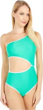 Купальник J.Crew Eco Solid Trish Cutout Tank, цвет Vintage Kelly