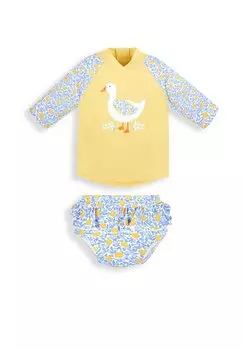 Купальник JoJo Maman Bb, желтый