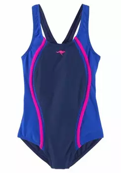 Купальник KangaROOS, цвет Navy/Turquoise