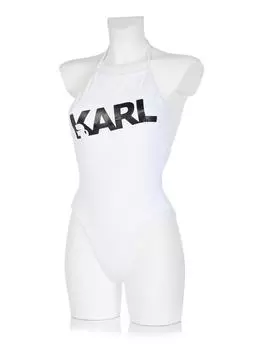 Купальник Karl Lagerfeld, белый