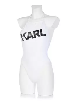 Купальник Karl Lagerfeld, белый