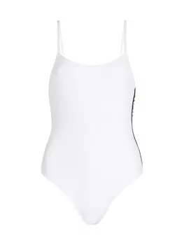 Купальник Karl Lagerfeld ESSENTIAL, белый
