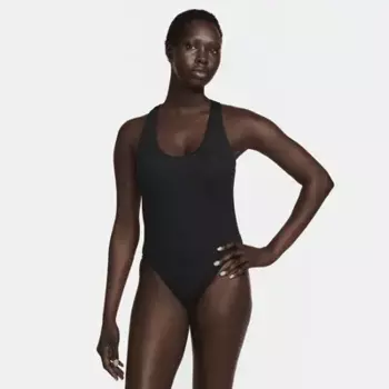 Купальник Nike Swim Elevated Essential, черный