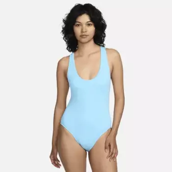 Купальник Nike Swim Elevated Essential, цвет Aquarius Blue