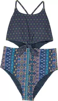Купальник O'Neill Kids Margot Knot One-Piece, цвет Slate