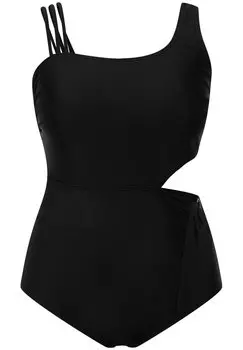 Купальник PEEKABOO CUTOUT Ulla Popken, черный