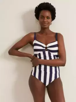 Купальник Phase Eight Stripe, синий