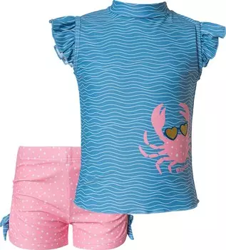 Купальник PLAYSHOES Krebs, цвет Blue/Rose