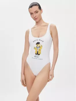 Купальник Polo Ralph Lauren, белый