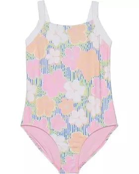 Купальник Roxy Kids Tiny Flower One Piece Swimsuit, цвет Ultramarine Teenie Flower