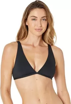 Купальник Roxy Solid Beach Classics Elongated Tri, цвет Anthracite