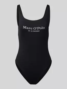 Купальник с этикеткой, модель «Essentials» Marc O'Polo, черный