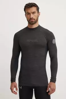 Купальник с длинными рукавами Rip Curl, черный