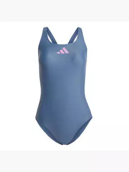 Купальник с логотипом 3 Bar Adidas, синий