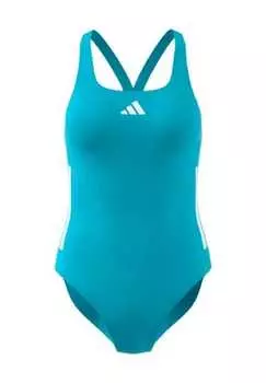 Купальник с перекрещенными бретелями Adidas, мультиколор