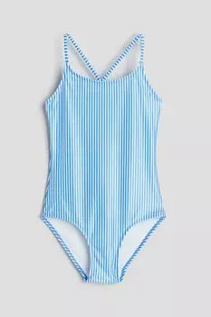 Купальник с принтом H&M, синий