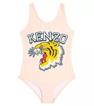 Купальник с принтом Kenzo, розовый