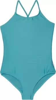 Купальник Seafolly Kids Summer Essentials Lattice Back One-Piece, цвет Ocean