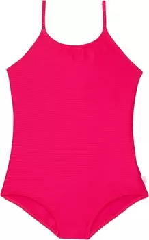 Купальник Seafolly Kids Summer Essentials Lattice Back One-Piece, цвет Pink Flambe
