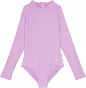 Купальник Seafolly Kids Summer Essentials Panelled Paddlesuit, цвет Violet