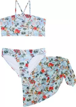 Купальник Seafolly Kids Summer Vacay Three-Piece Set, цвет Summer Vacay