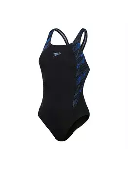 Купальник Speedo Hyperboom Badeanzug, черный