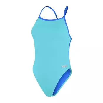 Купальник Speedo Solid Vback, синий