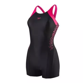 Купальник Speedo Spliced Boom, черный