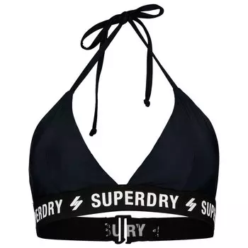 Купальник Superdry Code Triangle Elastic Top, черный