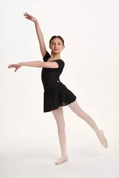 Купальник Tendu с юбкой Danskin, черный