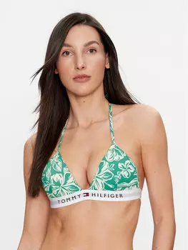 Купальник Tommy Hilfiger, зеленый