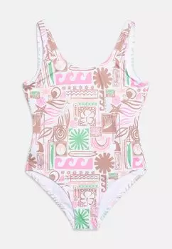 Купальник TOTALLY ICONIC ONE PIECE Roxy, цвет white/purple