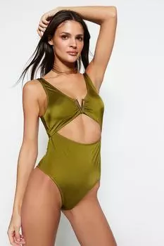 Купальник TRENDYOLMLLA, хаки