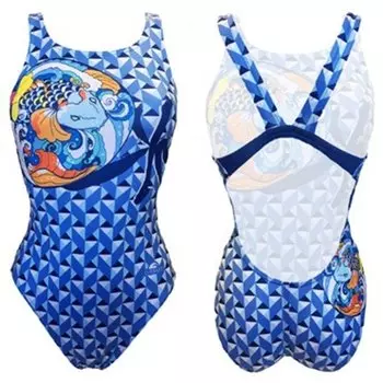 Купальник Turbo Geo Carpa, синий