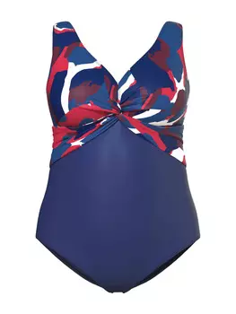 Купальник Ulla Popken, цвет dunkelindigo