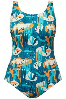 Купальник Ulla Popken, цвет rauchblau