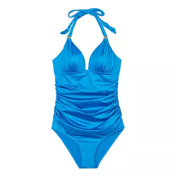 Купальник Victoria's Secret Swim The Harlow Push-Up One-Piece, синий