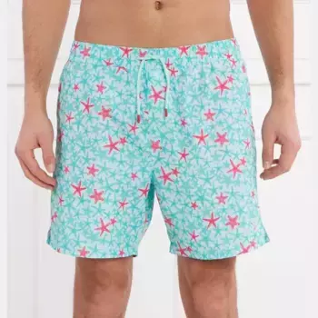 Купальные шорты стандартного кроя Guess, зеленый