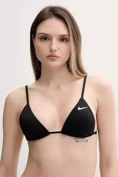 Купальный бюстгальтер Nike, черный