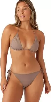 Купальный топ O'Neill Saltwater Solids Venice Top, цвет Deep Taupe