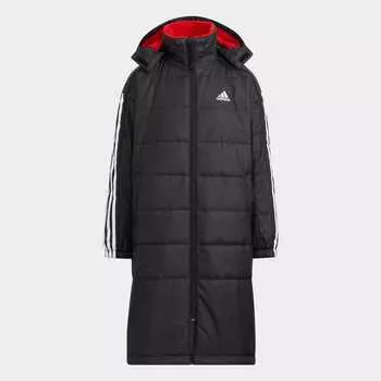 Куртка Adidas, черный/белый/красный