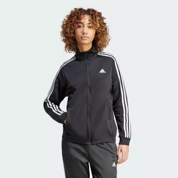 Куртка Adidas Classic Three Stripes Track Top, цвет Black/White